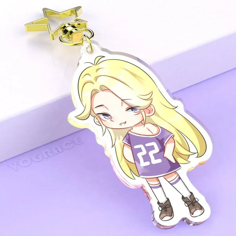 Custom Non Clear Acrylic Keychain - Image 8
