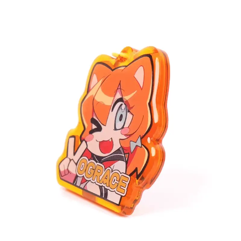 Custom Colored Epoxy Acrylic Keychains - Image 2