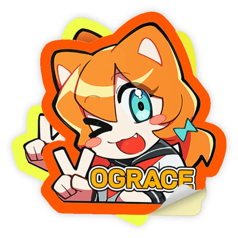Custom Fluorescent Stickers