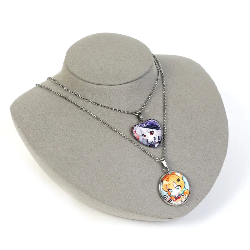 Custom Metal Cabochon Pendant Necklaces - Image 3