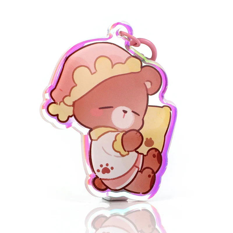 Custom Rainbow Acrylic Rounding Keychains - Image 29
